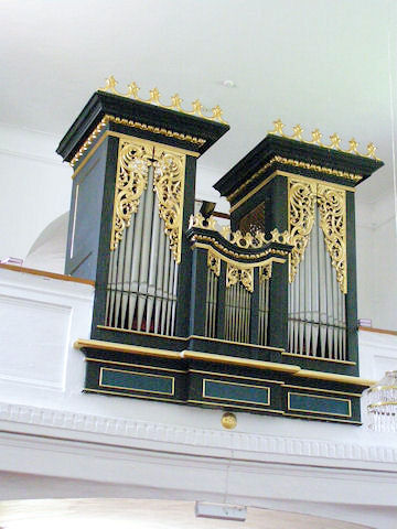 Varhany v kostele sv. Petra a Pavla ve rci (stav ped rekonstrukc)